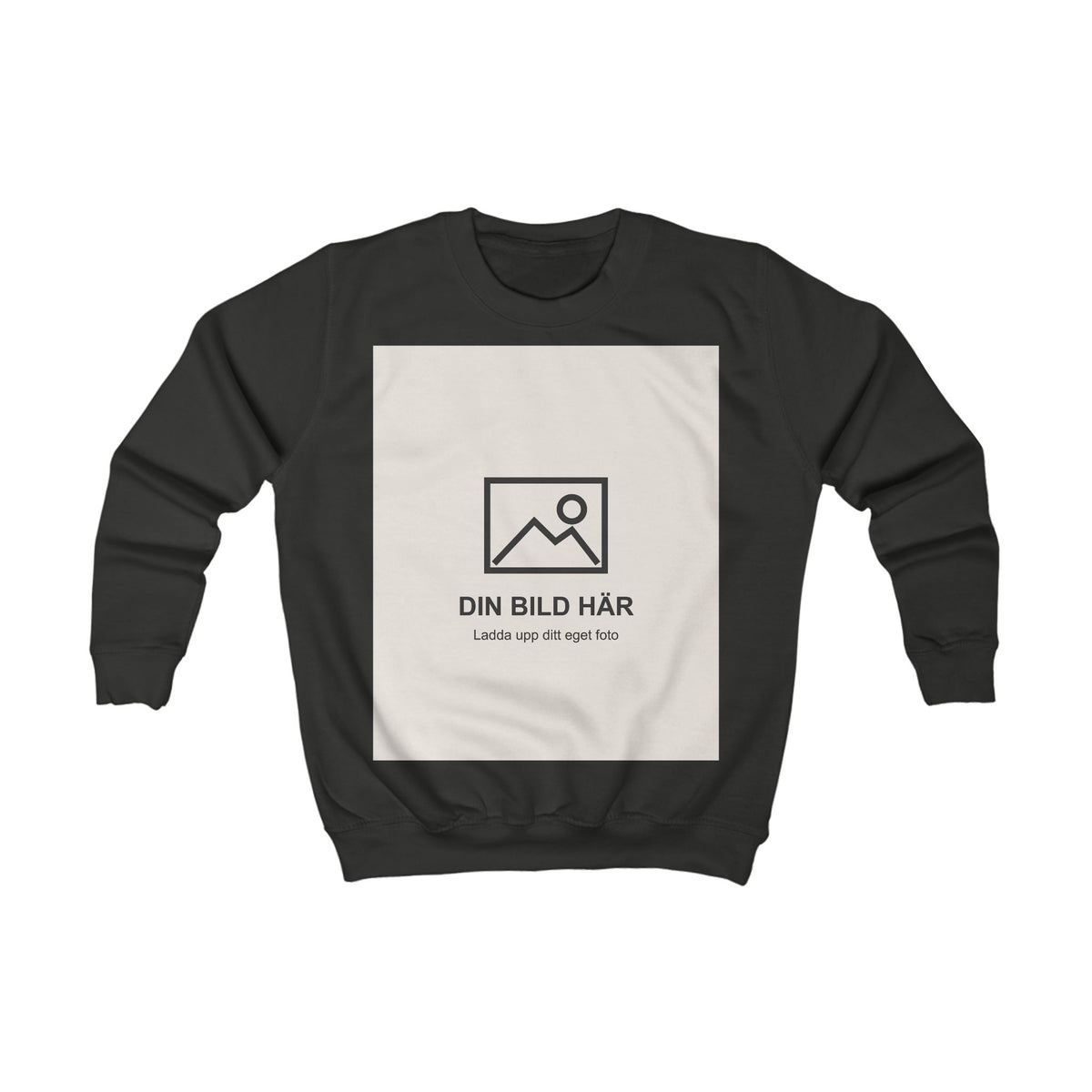 Barnsweatshirt med eget foto