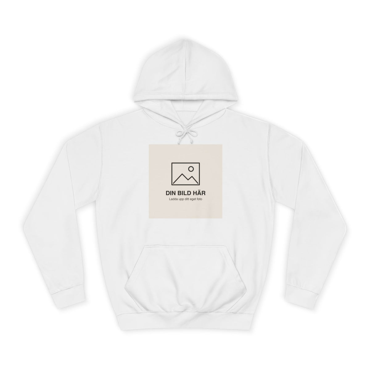 Hoodie med eget foto