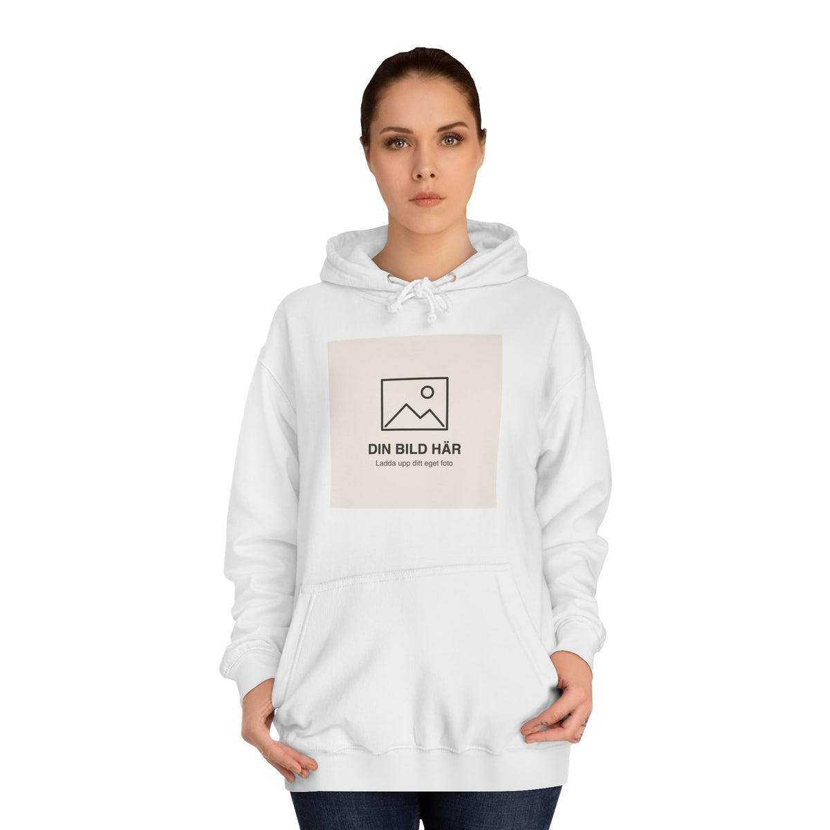 Hoodie med eget foto