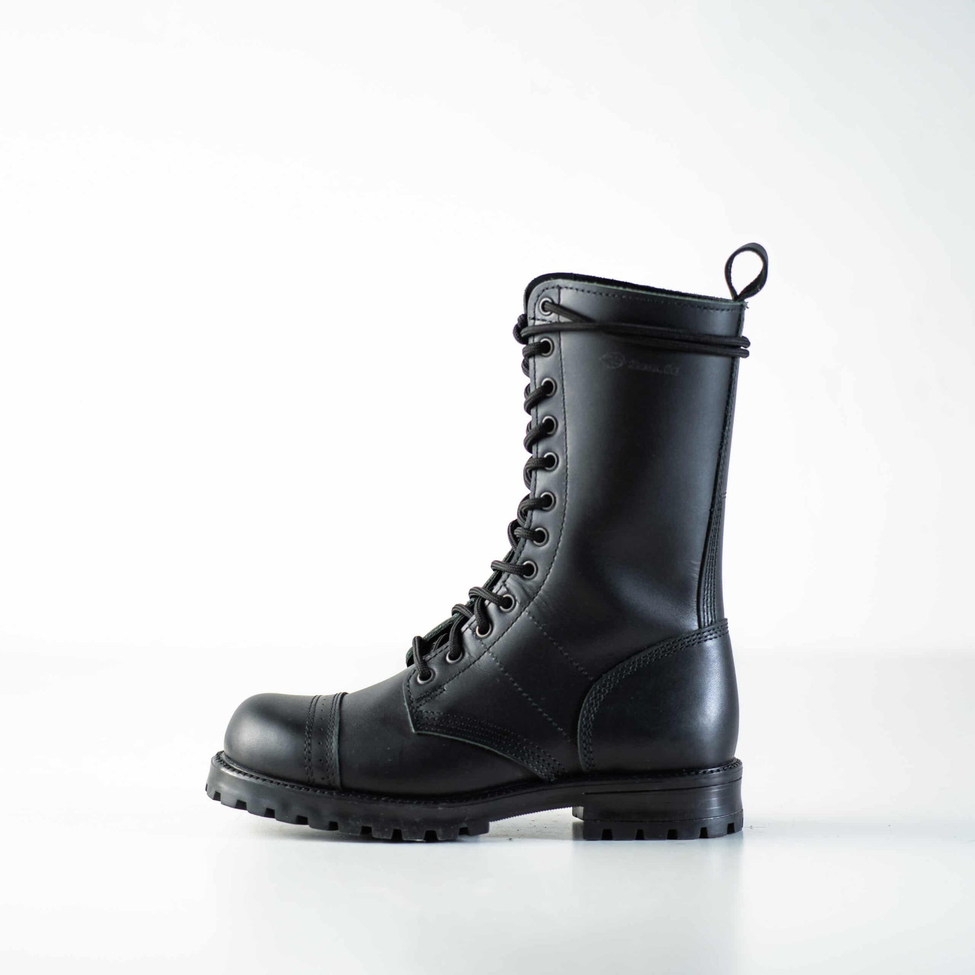 516 aka Höga Aviator-kängor – Svart