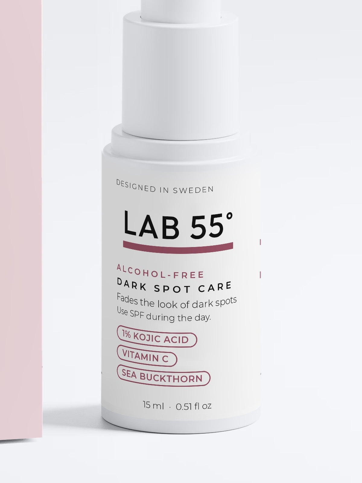 LAB 55 Dark Spot Care med kojicsyra – närbild