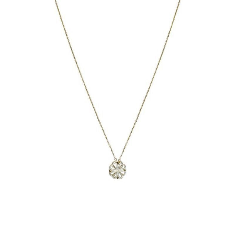 Magnetiskt halsband i guld