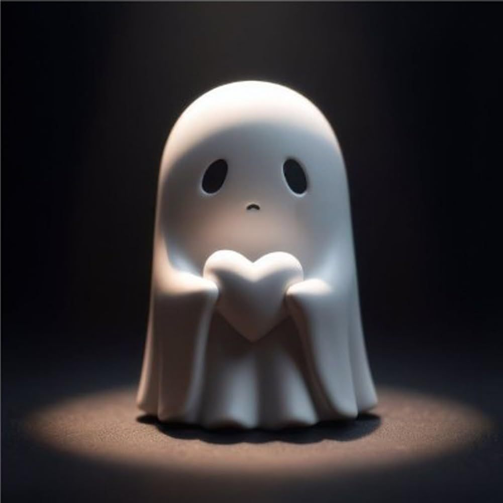 Spökfigur i resin