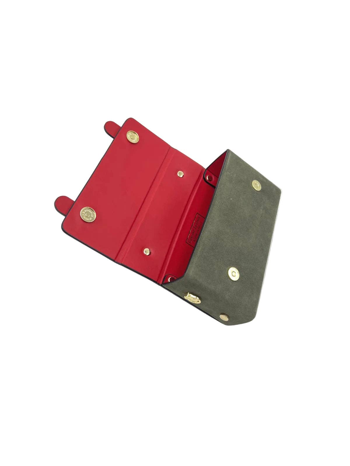 Mini clutch i mocka med kedja