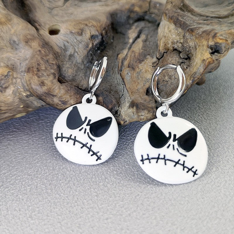 Halloweenörhängen med tecknade motiv, bild 5