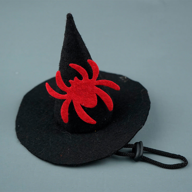 Halloweenhatt för husdjur i fiberduk