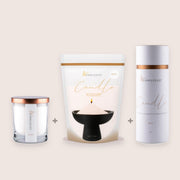 Breeze Size Trio, 160g Candle + 350g Refill + 650g Tube