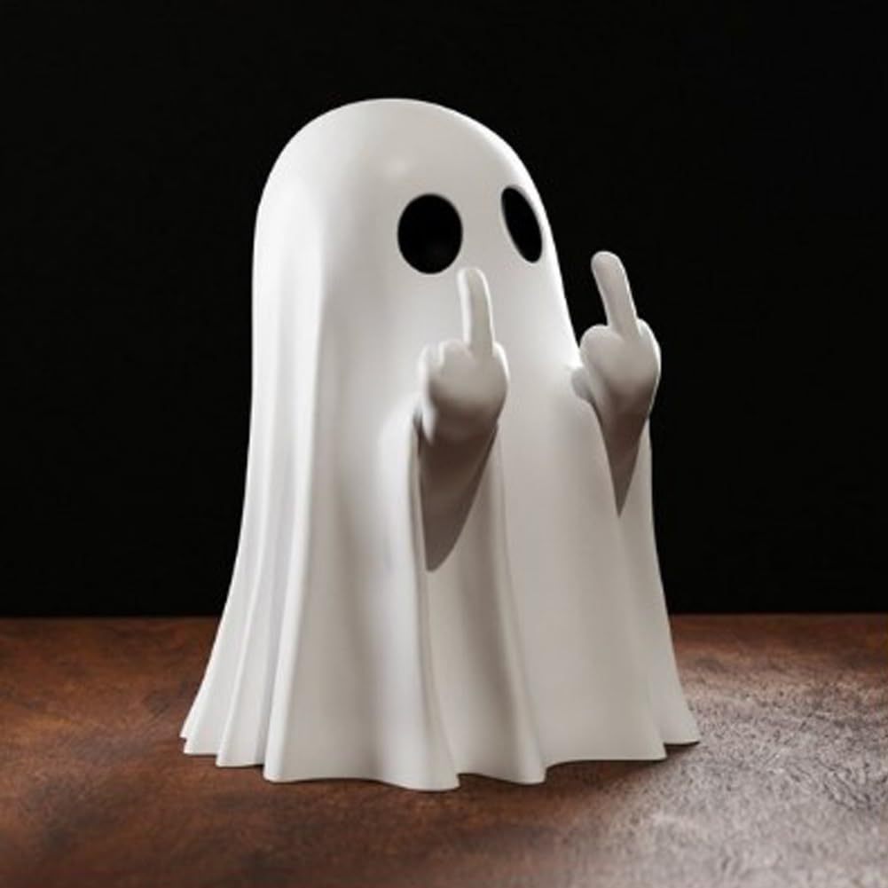 Spökfigur i resin