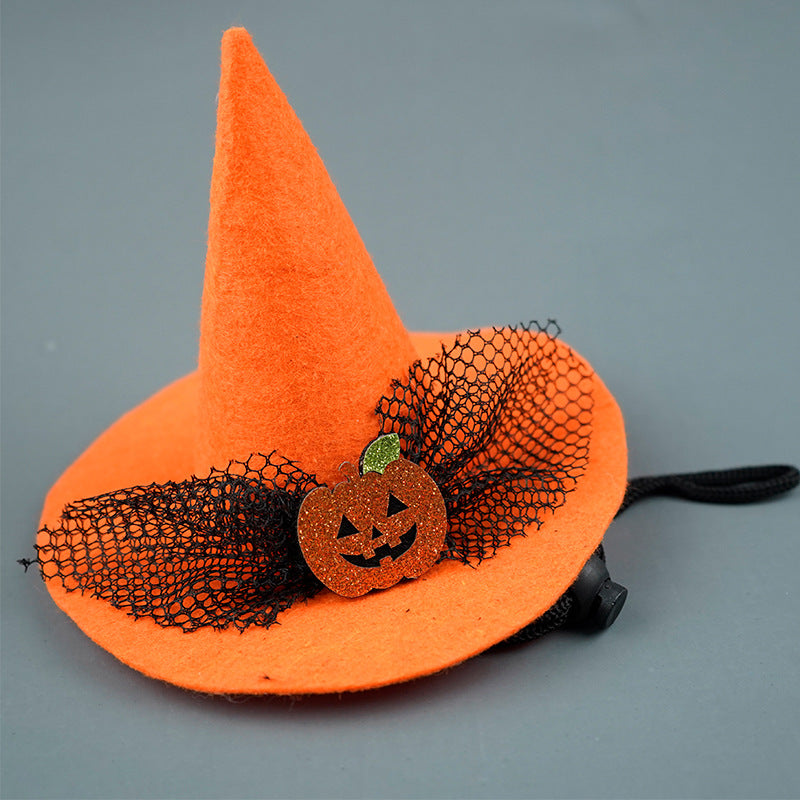 Halloweenhatt för husdjur i fiberduk