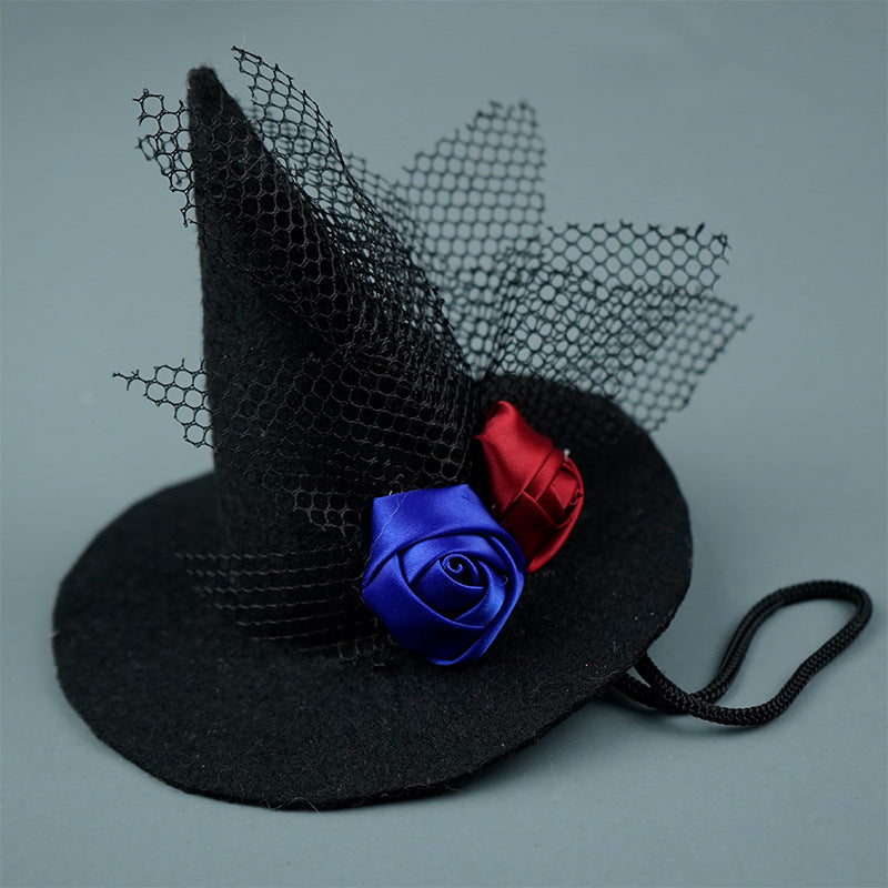 Halloweenhatt för husdjur i fiberduk