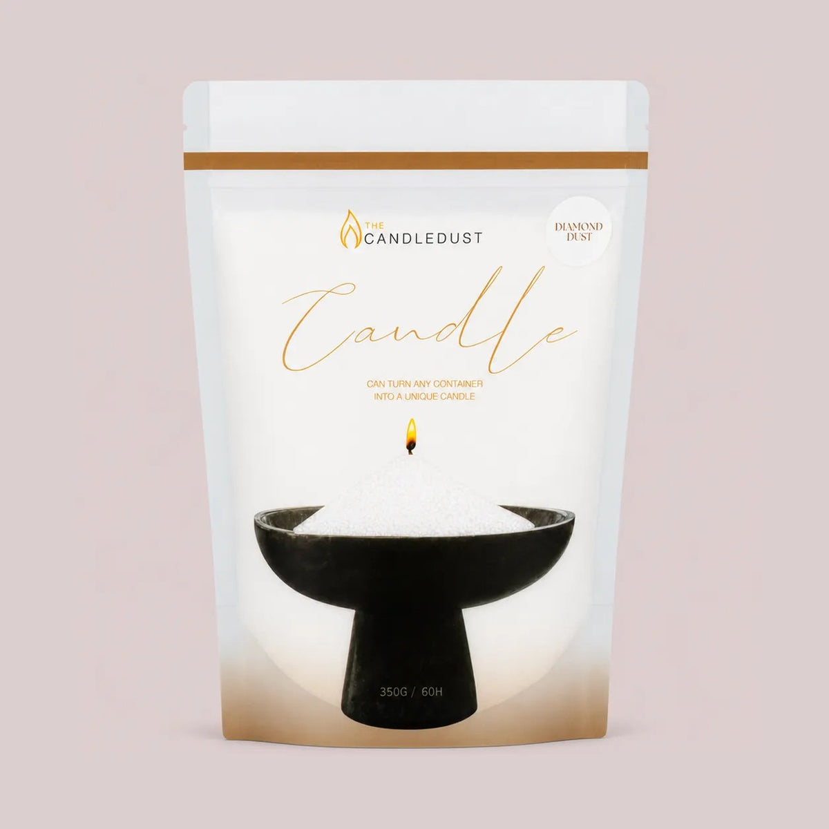 Diamond Dust Starter Set, 160g Candle + 2 × 350g Refills