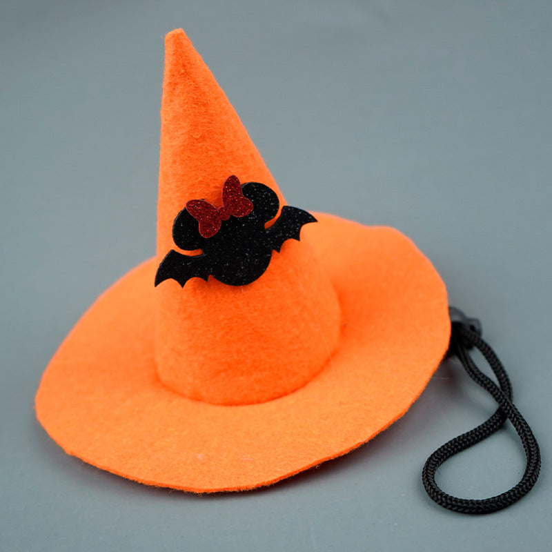 Halloweenhatt för husdjur i fiberduk