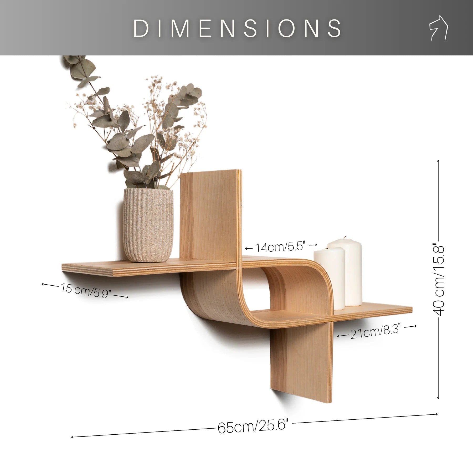 Floating Shelf CurveLine