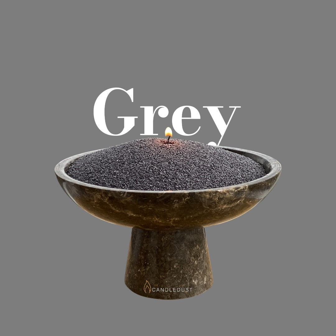 Grey Unscented Candle Sand Refill, 1kg