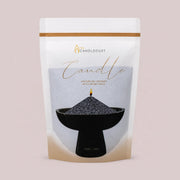 Grey Unscented Candle Sand Refill, 350g