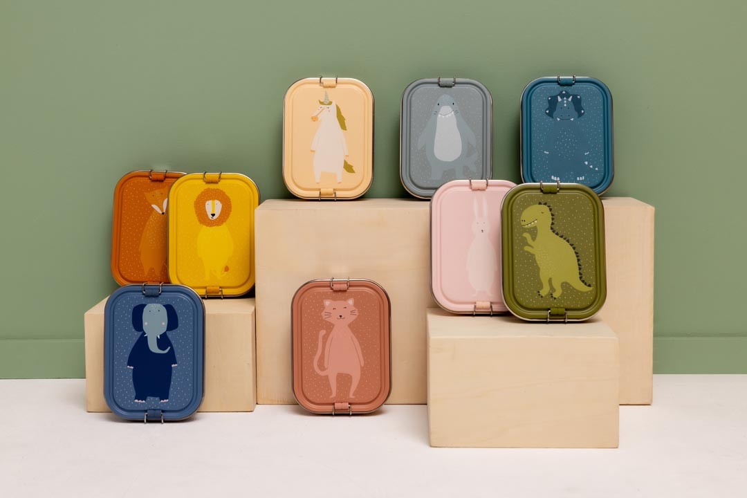 Large Lunch Box - Mrs. Elephant