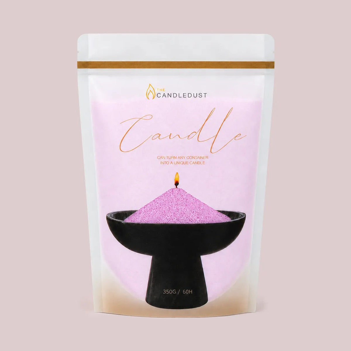Lilac Unscented Candle Sand Refill, 350g