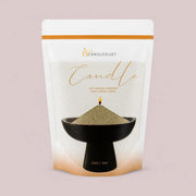 Olive Green Unscented Candle Sand Refill, 350g