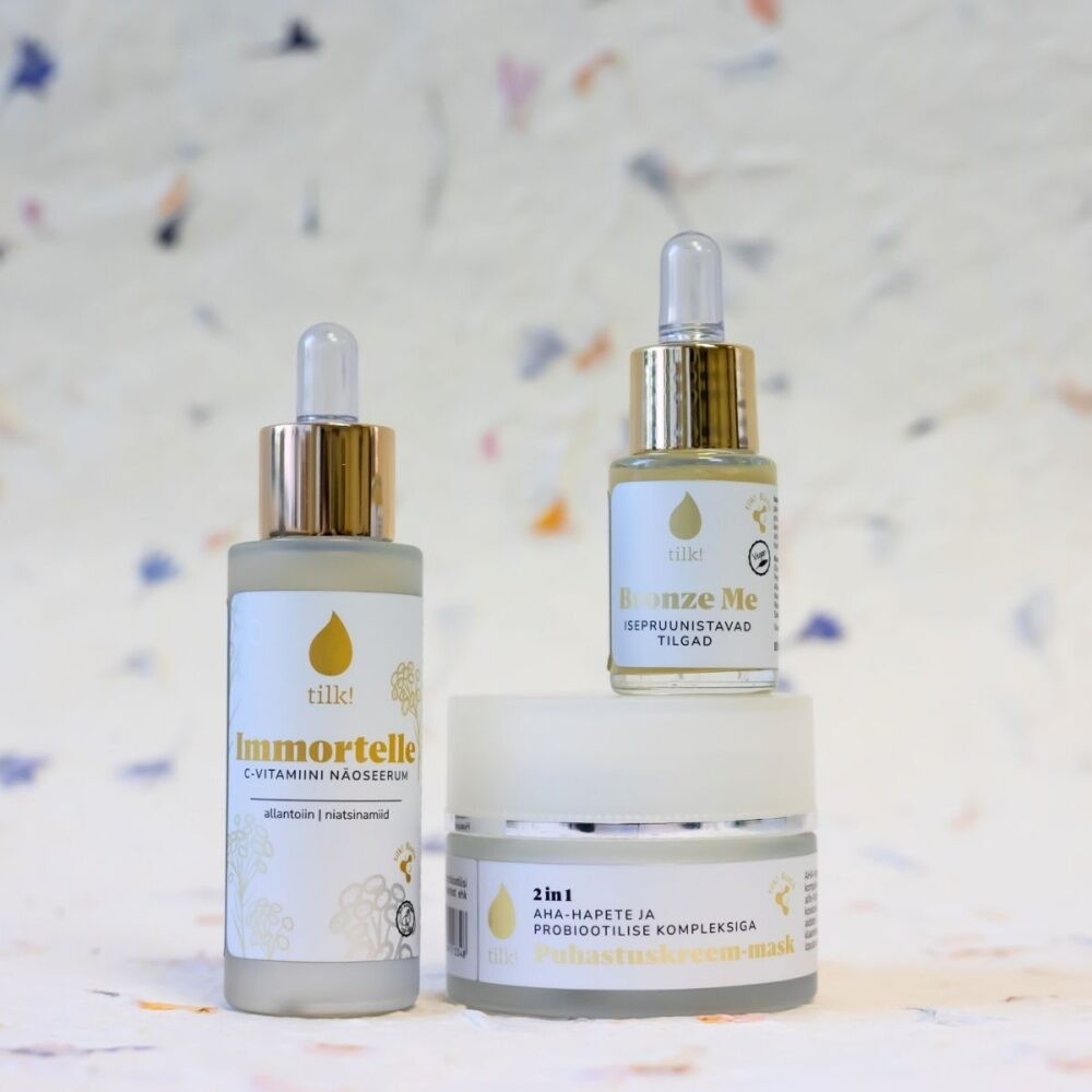 Self-Tanning Drops with Algae Extract and Hyaluronic Acid, 15ml