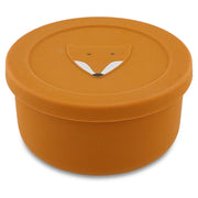 Silicone Snack Container with Lid - Mr. Fox