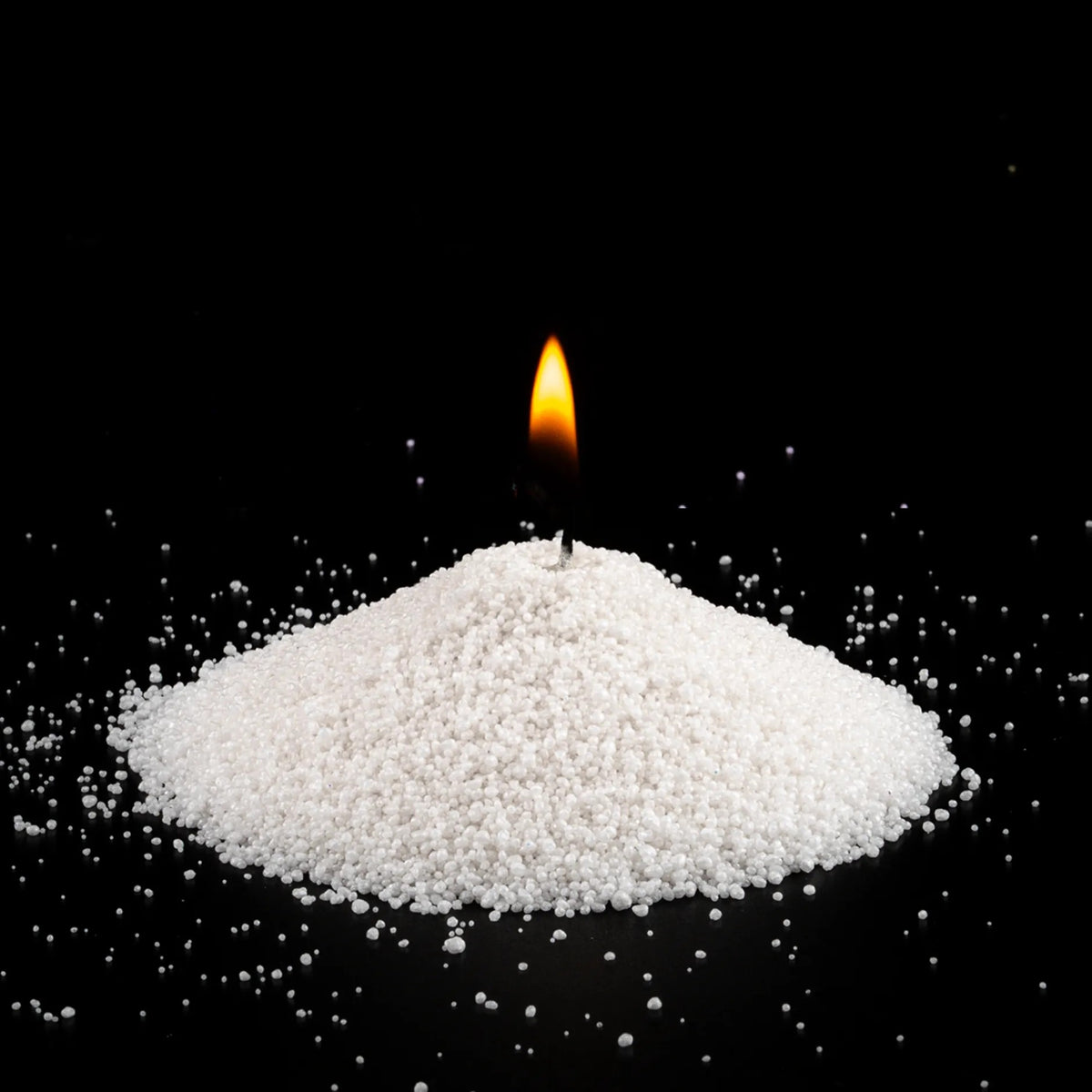 Silver Unscented Candle Sand Refill, 1kg