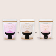 Soft Pastels Unscented Refill Trio, Lilac, Nude, Baby Pink, 3 × 350g