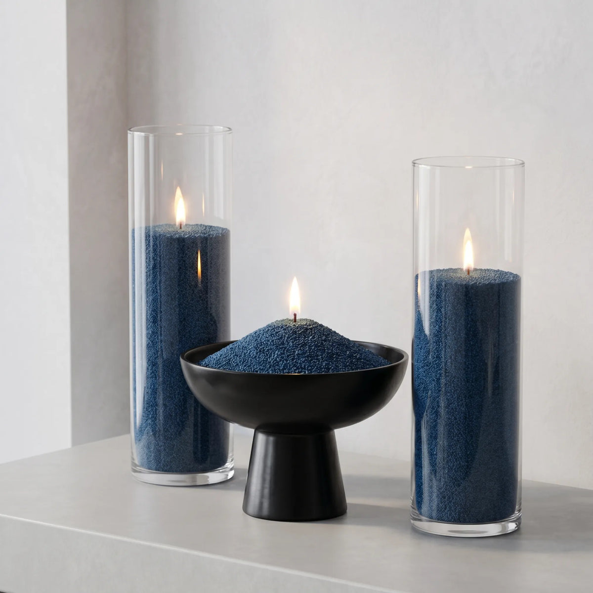 Space Grey Unscented Candle Sand Refill, 1kg
