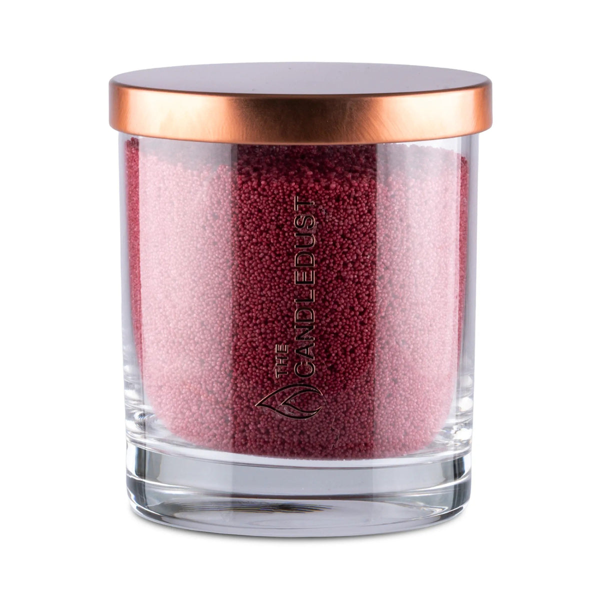 Warm Unscented Colour Trio, Red, Peach, Sangria, 3 × 160g Candles